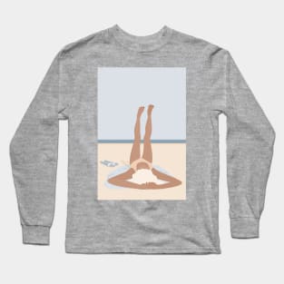 Chillin' Beach Girl Long Sleeve T-Shirt